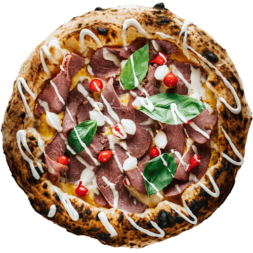 neapolská pizza Pastrami - Neapolka