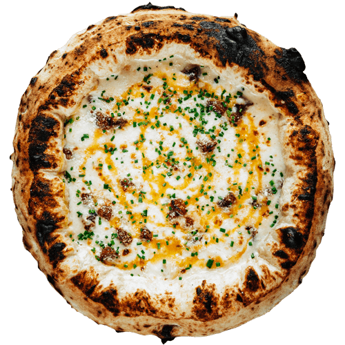 neapolská pizza Carbonara - Neapolka